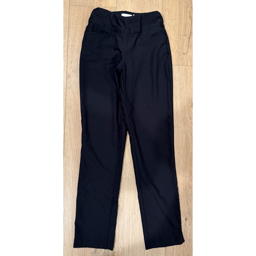 Lady Hagen Black Pull-On Straight Golf Pants Size XS